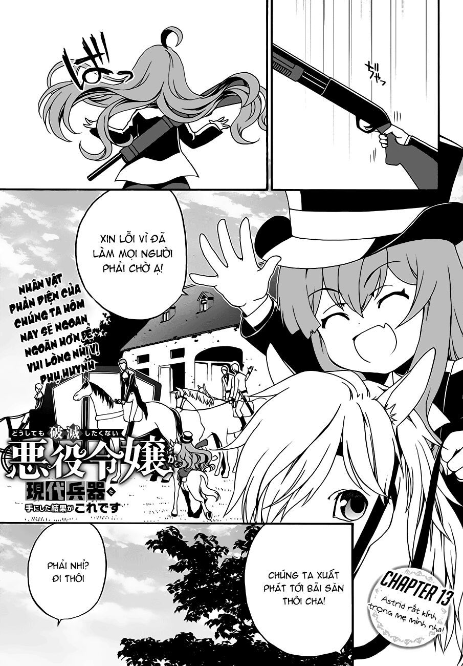 The Villainess Will Crush Her Destruction End Through Modern Firepower - Chương 13 - Trang 2