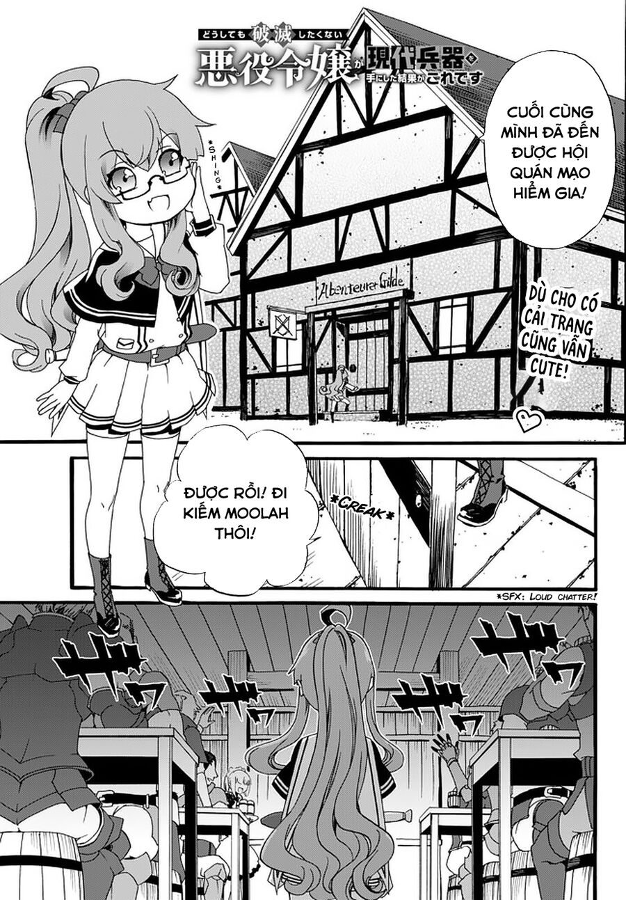 The Villainess Will Crush Her Destruction End Through Modern Firepower - Chương 33 - Trang 1