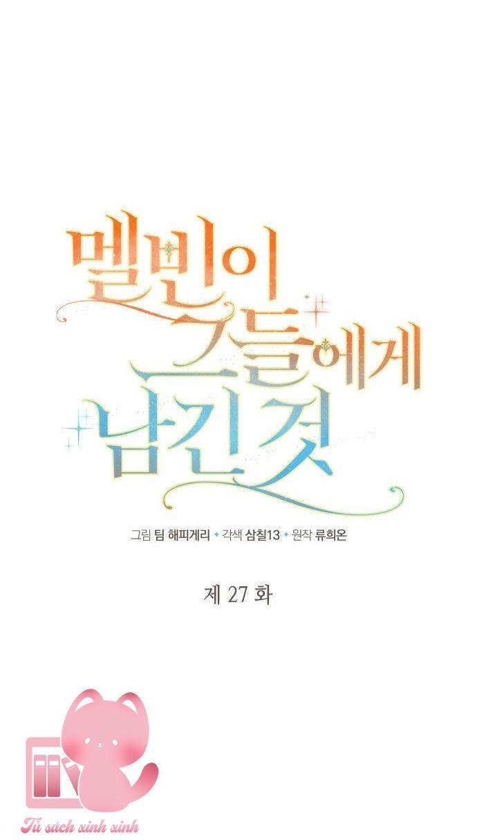 Điều Melvin Để Lại - Chương 27 - Trang 24