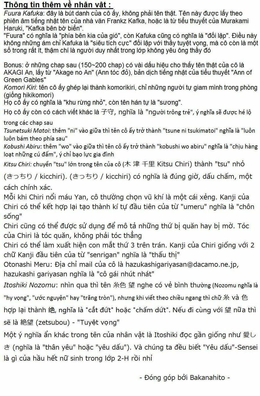 Sayonara Zetsubou Sensei - Chương 11 - Trang 21