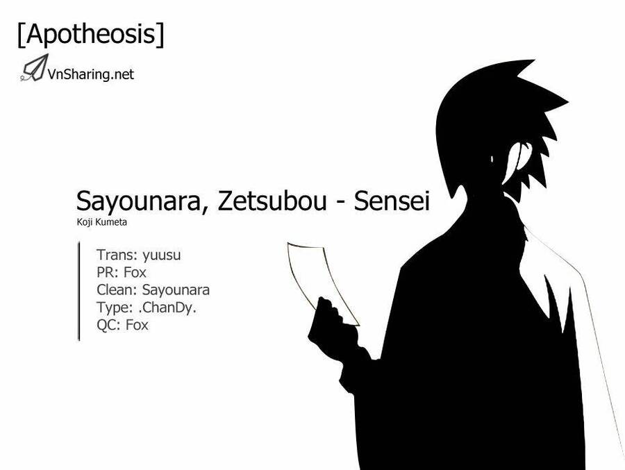 Sayonara Zetsubou Sensei - Chương 25 - Trang 1