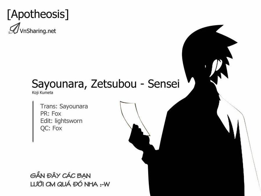 Sayonara Zetsubou Sensei - Chương 32 - Trang 1