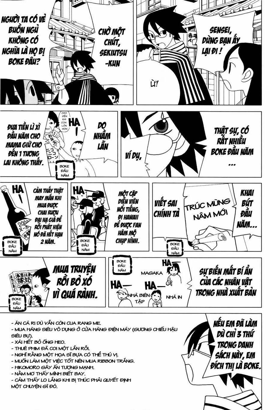 Sayonara Zetsubou Sensei - Chương 34 - Trang 7