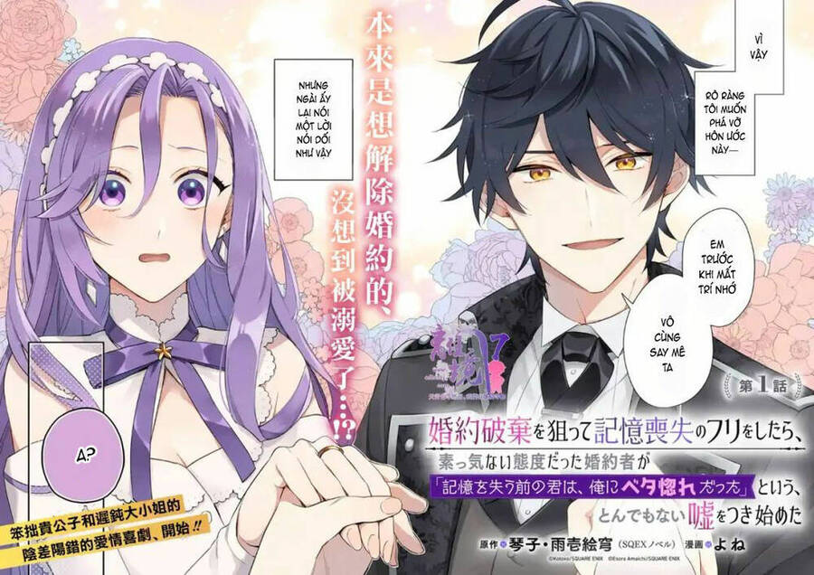 Vì Để Hủy Bỏ Hôn Ước Tôi Đã Giả Vờ Mất Trí - Chương 1.1 - Trang 3