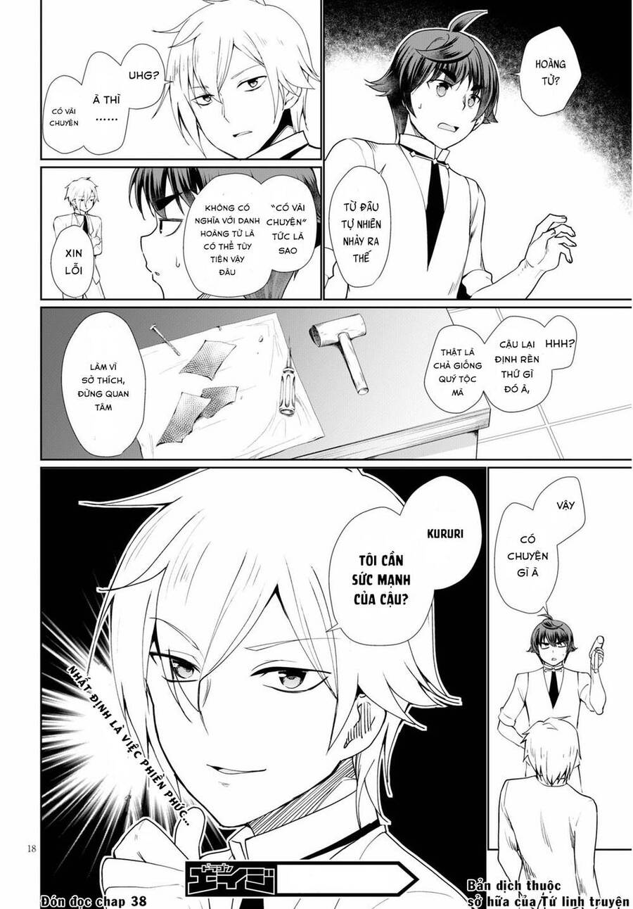 Botsuraku Youtei Nanode, Kajishokunin Wo Mezasu - Chương 37 - Trang 21