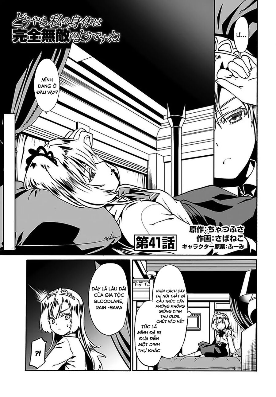 Douyara Watashi No Karada Wa Kanzen Muteki No You Desu Ne - Chương 41 - Trang 2