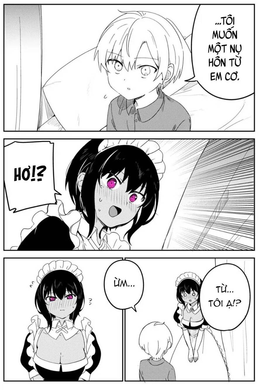 Saikin Yatotta Meido Ga Ayashii - Chương 49.1 - Trang 6